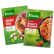 Knorr mix voor saus, soep of maaltijd